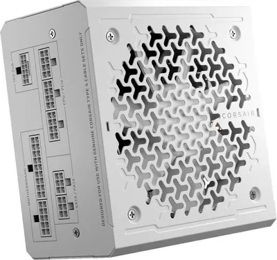 Zdjęcie produktu dla Zasilacz PC Corsair RM750e White, 750W, ATX 3.1, 80 PLUS Gold, Wentylator 12 cm, Biały