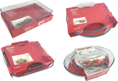 Produktbild von Pasabahce Borcam Auflauf Backform-Set