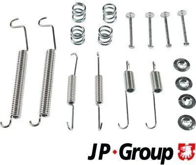 Produktbild von JP GROUP Zubehörsatz Bremsbacken 4364002410 Hinten für RENAULT TWINGO II (CN0)