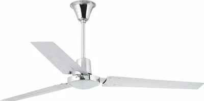 Produktbild von Deckenventilator mit Wandschalter Indus Chrom 140 cm