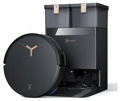 Zdjęcie produktu dla Ecovacs Deebot X5 Omni, Bez worka, Biały, D-shape, Worek na kurz, 67,9 dB, 3,5 l
