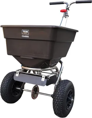 Produktbild von Streuwagen | bis zu 300 cm Arbeitsbreite | 58 Liter Fassungsvermögen | Geeignet für Samen, Dünger und Salz
