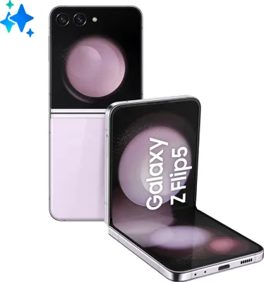 Produktbild von Samsung Galaxy Z Flip5 SM-F731B 17 cm (6.7") Dual-SIM Android 13 5G USB Typ-C 8 GB 256 GB 3700 mAh Lavendel