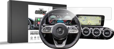 Produktbild von Keramische Autodisplayfolie für Mercedes EQC 400 (2019-2023), Grizz Protector