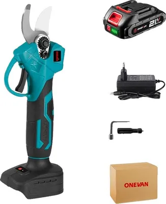 Image de Sécateur électrique, conception sans fil, moteur sans balais, 1 batterie, prise 1EU