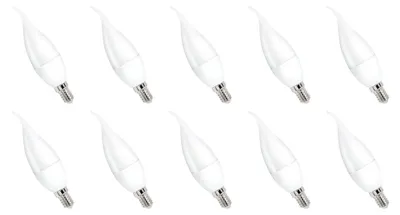 Produktbild von Spectrum E14 LED Kerzenlampe 8W 710lm 3000K Warmweiß 230V 10 Stück