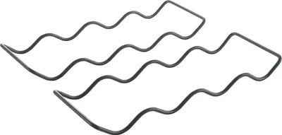 Image de METALTEX 382920000 Wave20 Casier à bouteilles, set de 2 Lava TouchTherm, noir mat