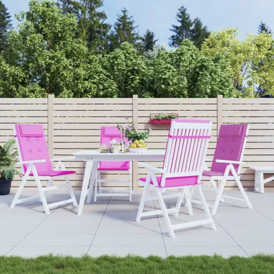 Produktbild von Hochlehner-Auflagen 4 Stk. Rosa Oxford-Gewebe , Klassische Sofas Design 2024