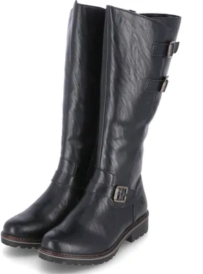 Immagine prodotto di Remonte shaftst.heel.over.25mm,shaft.w.30cm in nero, taglia 36