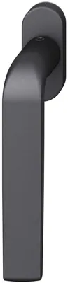 Produktbild von FSB Fenstergriff 34 1267 ovale Rosette 27 x 62, Aluminium schwarz matt