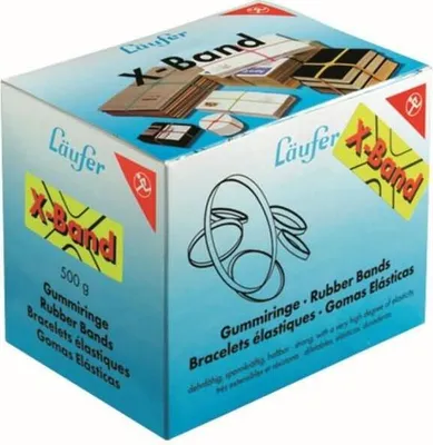 Produktbild von Kreuzbänder Rondella X-Band 130x11mm VE=500g farbig sortiert