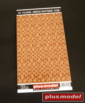 Produktbild von Plus model Floor  brick pattern 1:35