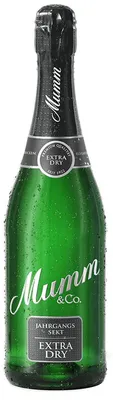Produktbild von Mumm & Co. Jahrgangssekt Extra Dry | 11,5 % vol | 0,75 l |