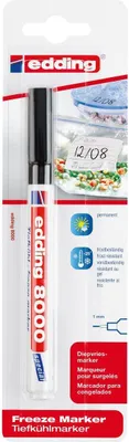 Produktbild von edding 8000 Tiefkühlmarker schwarz