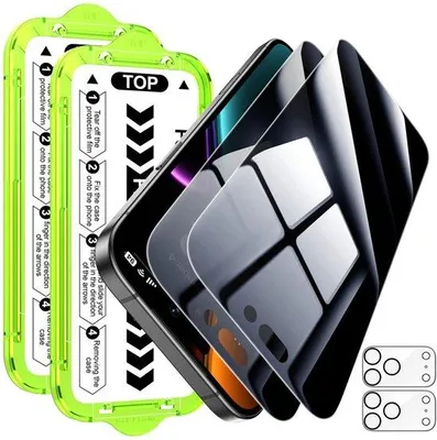 Productafbeelding van Privacy Screen Protector voor iPhone 17 Pro met Camera Bescherming