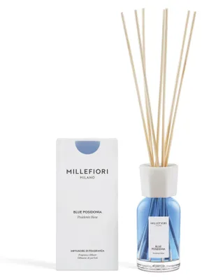 Image de Diffuseur d'ambiance Millefiori Milano, senteur Posidonia, pour intérieur, avec bâtonnets (77MDPS)