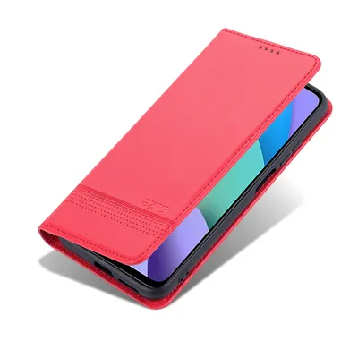 Produktbild von Redmi Note 11 Pro Leder Hülle, Klapphüllen Brieftasche Magnetverschluss Ständer Schutzhülle für Xiaomi Redmi Note 11 Pro/Note 11 Pro+ Rosa