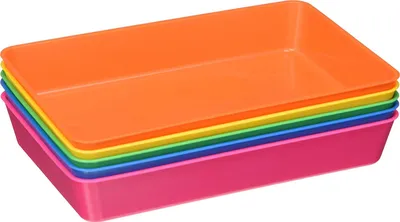 Zdjęcie produktu dla Zestaw tacek materiałowych TimeTEX L, 5 szt.