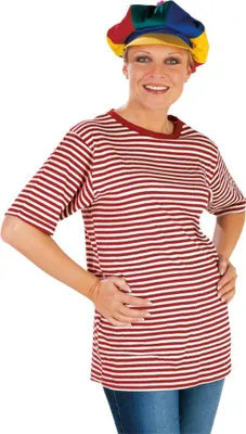 Produktbild von Mottoland Ringelpulli kurzer Arm Gr.XXL, Kostüm Zubehör