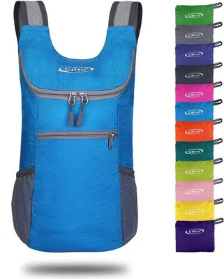 Image de Petit sac à dos léger (200 g) pour la randonnée et les voyages