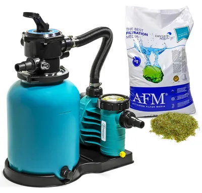 Produktbild von Sandfilter BRILLANT+ 300, AquaPlus 4 + AFM Filtermaterial