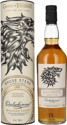 Produktbild von Dalwhinnie Winter's Frost - Single Malt Scotch Whisky - Limitovaná edícia Game of Thrones: House Stark - 700 ml