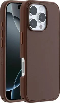Produktbild von OtterBox Symmetry Hülle für Apple iPhone 16 Pro Smartphone - Rot - Sturzsicher - Polycarbonat (PC), Thermoplastisches Elastomer, Plastik - Kann drahtlos geladen werden