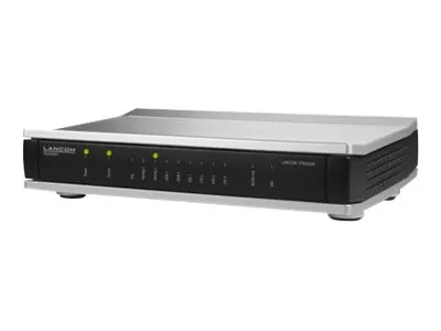 Produktbild von LANCOM 1783VAW, Wi-Fi 4 (802.11n), Dual-Band (2,4 GHz/5 GHz), Ethernet/LAN, ADSL2+, Schwarz, Grau, Tabletop-Router