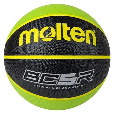 Produktbild von molten Basketball BCR2 - Trainingsball aus Gummi, Farbe:blau / orange, Ballgröße:7