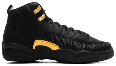 Image de Jordan 12 Retro Black Taxi (taille enfant) - Pointure européenne 40
