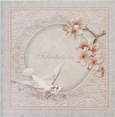 Immagine prodotto di biglietto d'auguri matrimonio francese