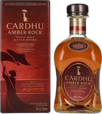 Immagine prodotto di Cardhu Amber Rock Single Malt Scotch Whisky doppio invecchiamento 40,00 % 0,70 litri