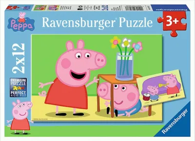 Produktbild von Geschwisterliebe Puzzle 2 X 12 Teile