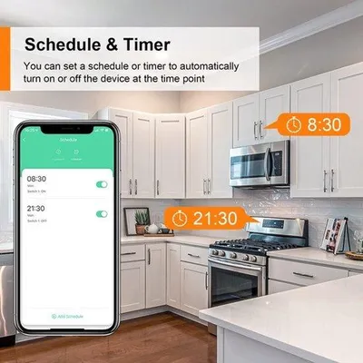 Productafbeelding van Smart Plug 16 A 3680W met Energiemeter