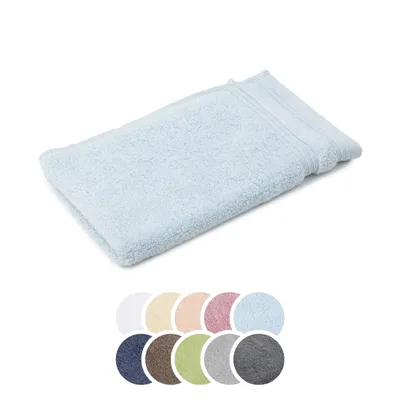 Produktbild von liebling Gästetuch  Baumwolle Zero Twist, Serie Lille, 600 gr. / m², 30 x 50 cm, 60 Grad, ultra weich, saugstark, hellblau