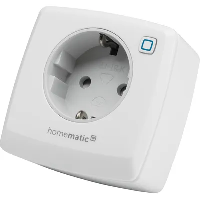 Immagine prodotto di Presa intelligente Presa intelligente HMIP-PS-2, IP20, bianco, 3 680 W, 13 A, DE BLOCK