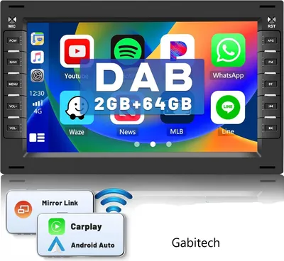 Produktbild von Android 13 Autoradio GPS Navi Wifi für VW SKODA PASSAT BORA POLO SHARAN JETTA LUPO T5 MULTIVANT Ibiza Leon SKODA PEUGEOT FORD GALAXY