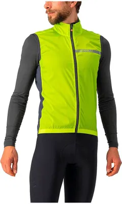 Produktbild von CASTELLI Fahrradweste - SQUADRA STRETCH - Gelb S
