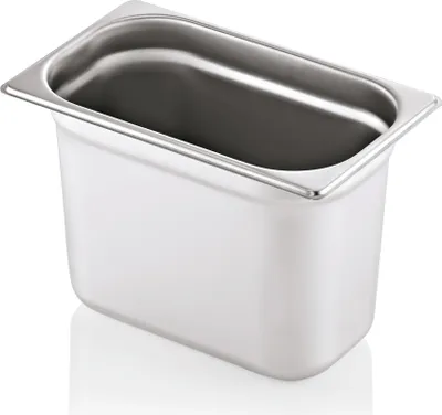 Produktbild von GSP Behälter GN 1/4 200 Edelstahl Gastronomiebehälter Gastronormbehälter