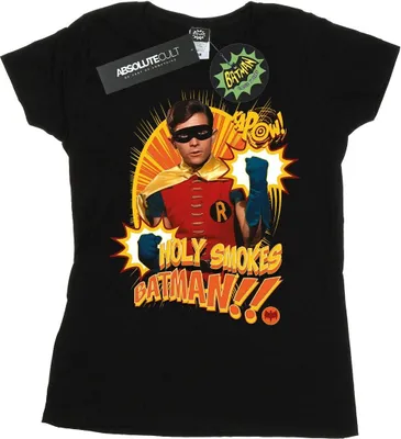 Produktbild von DC Comics - "Holy Smokes" T-Shirt für Damen BI12340 (L) (Schwarz)