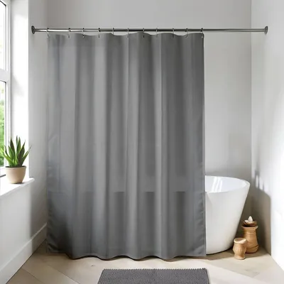 Produktbild von Peva duschvorhang 180x200cm - grau - Tendance