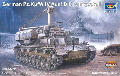 Produktbild von Trumpeter German Pz.Kpfw IV Ausf. D/E Fahrgestell1:35, 00362