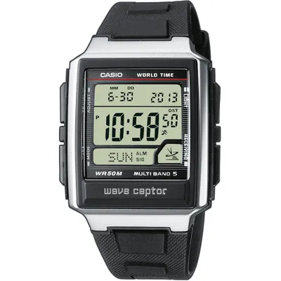 Immagine prodotto di Orologio da polso radiocomandato Casio WV-59E-1AVEF (L x P x A) 48,3 x 39 x 12,5 mm Argento Materiale cassa=acciaio inossidabile, resina Materiale bracciale=resina (WV-59E-1AVEF)