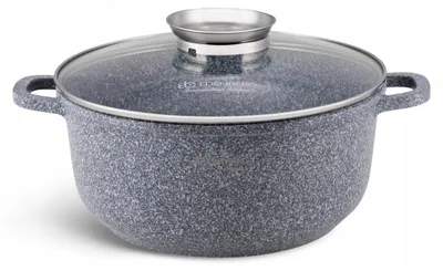 Produktbild von Edenberg Granit-Topf 5,6L 26cm Induktion Bräter 8019