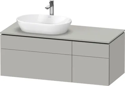Produktbild von DURAVIT LC4876007070000 Konsolen-WTU wandh. L-Cube 550x1200x4