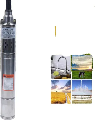 Zdjęcie produktu dla Pompa zanurzeniowa, wysoka wydajność, trwała konstrukcja, 220 V, UE