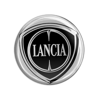 Obrázek produktu pro Aufkleber Lancia 3D Official Logo černá, 48 mm