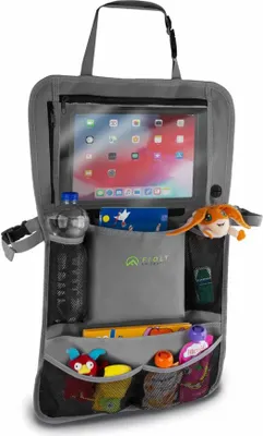 Image de Sac d'organisation Fioly pour appuie-tête de voiture Enfant Espace de rangement pour siège de voiture, sac de siège arrière