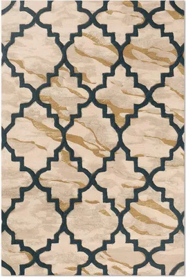 Produktbild von Arabeskenmarmor Mosaik im marokkanischen Stil – Vinylteppich – 100x150 cm – Indoor Teppich – Flur – Pflegeleicht – Modern