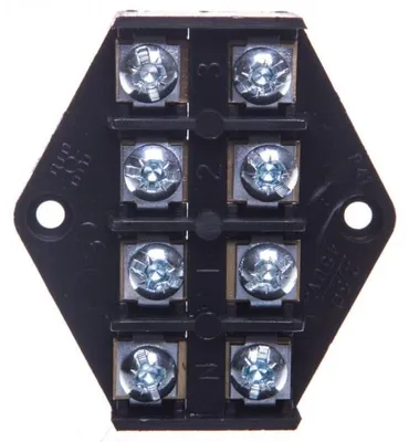 Productafbeelding van Verdeeldozen ZPT, 2,5 mm², 4-polig, zwart. Artikelnummer: 83001007